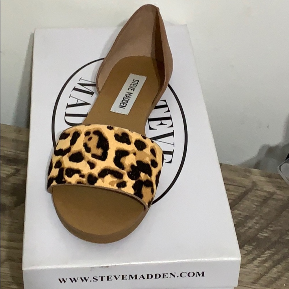 Leopard Steve Madden Sandals